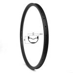 29er mtb carbon rim 37mm width