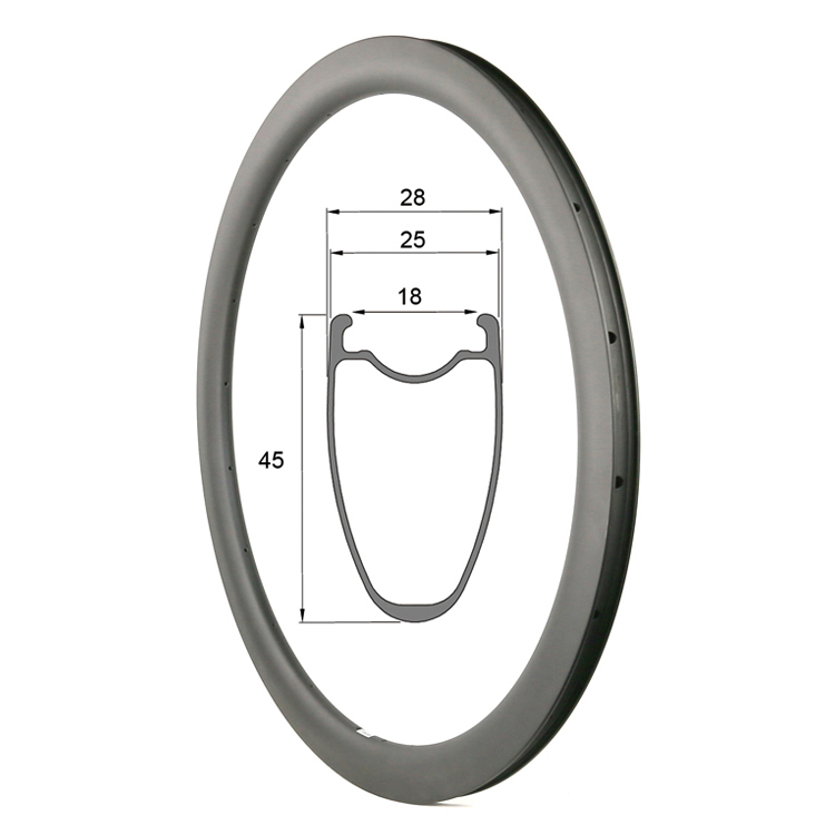 45mm carbon rims