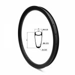 406 49mm clincher carbon rim