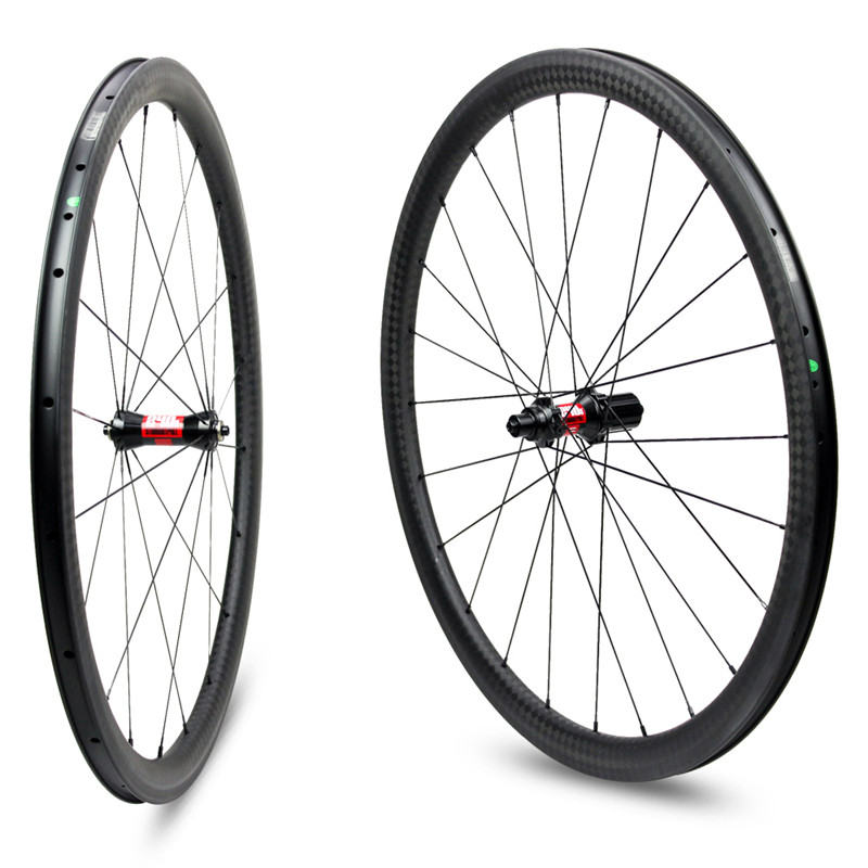 40mm carbon tubular wheel