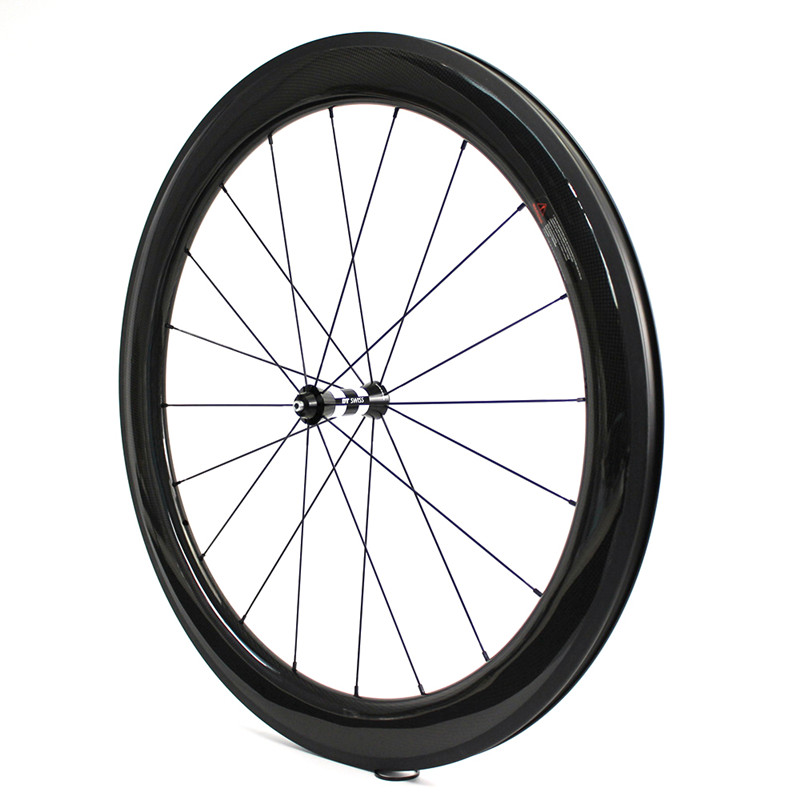 60mm carbon front wheel